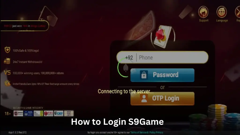 Login-S9Game